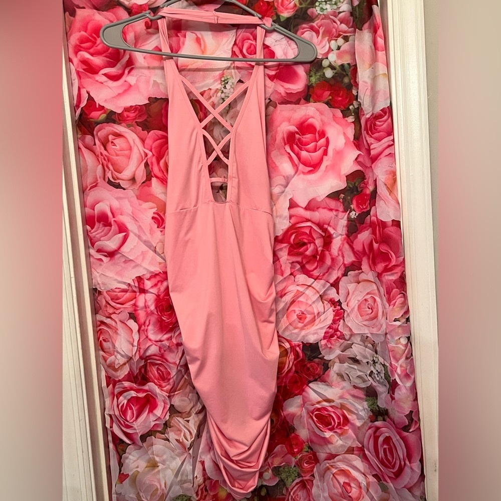 Pink Club dress.